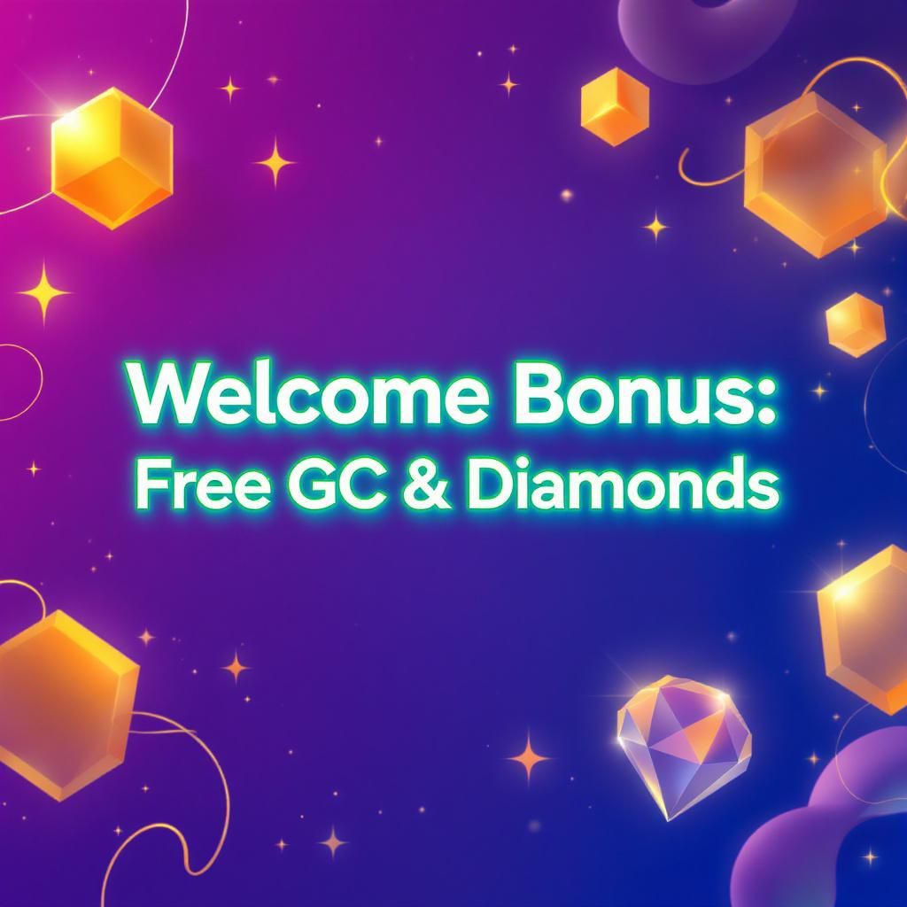 Welcome Bonus: Free GC & Diamonds Welcome Bonus: Free GC & Diamonds