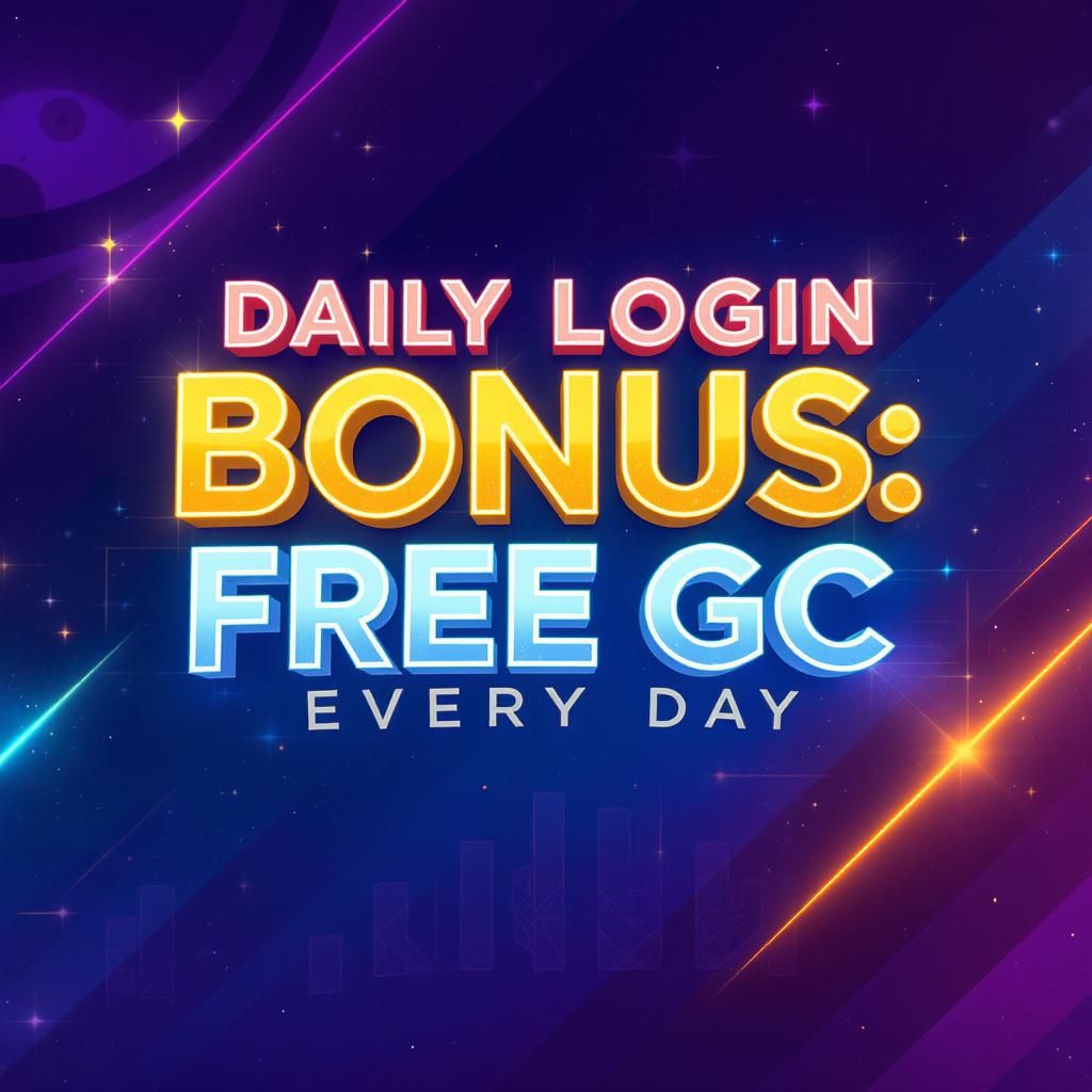 Daily Login Bonus: Free GC Every Day Daily Login Bonus: Free GC Every Day